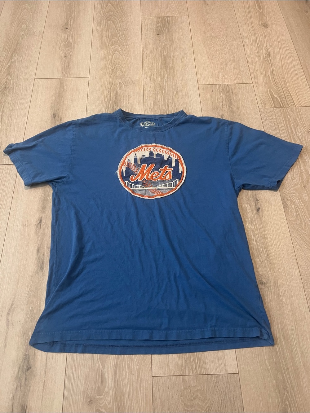Red Jacket New York Mets Royal Blue Graphic Tee